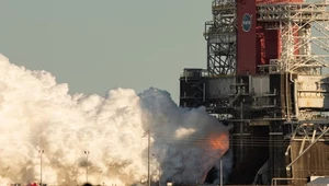 Zobacz test rakiety SLS od NASA, najpotężniejszej w historii, która zabierze ludzi na Marsa [FILM]