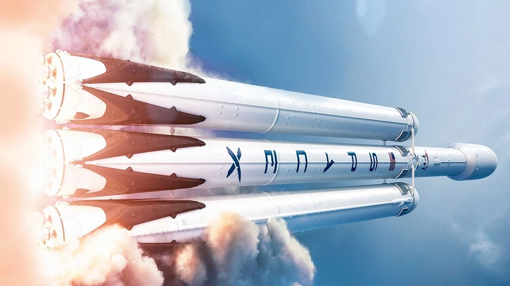 Przed nami jeszcze 8 startów potężniej rakiety Falcon Heavy od SpaceX, 4 w tym roku