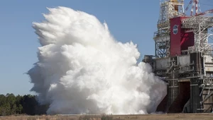 Zobacz najnowszy test potężnej rakiety NASA, która zabierze ludzi na Księżyc [FILM]