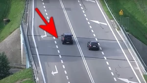 Zobacz, jak polska policja wyłapuje piratów drogowych za pomocą dronów [WIDEO]