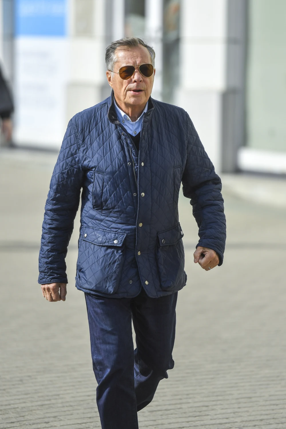 Stefan Friedmann na pogrzebie Krystyny Kołodziejczyk i Wiesława Szyszko.