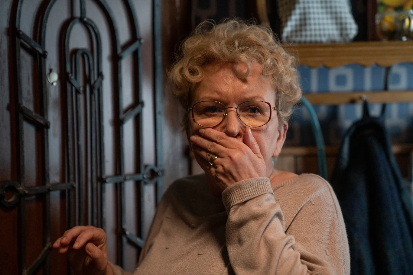 Sławomira Łozińska w filmie "Lokatorka"