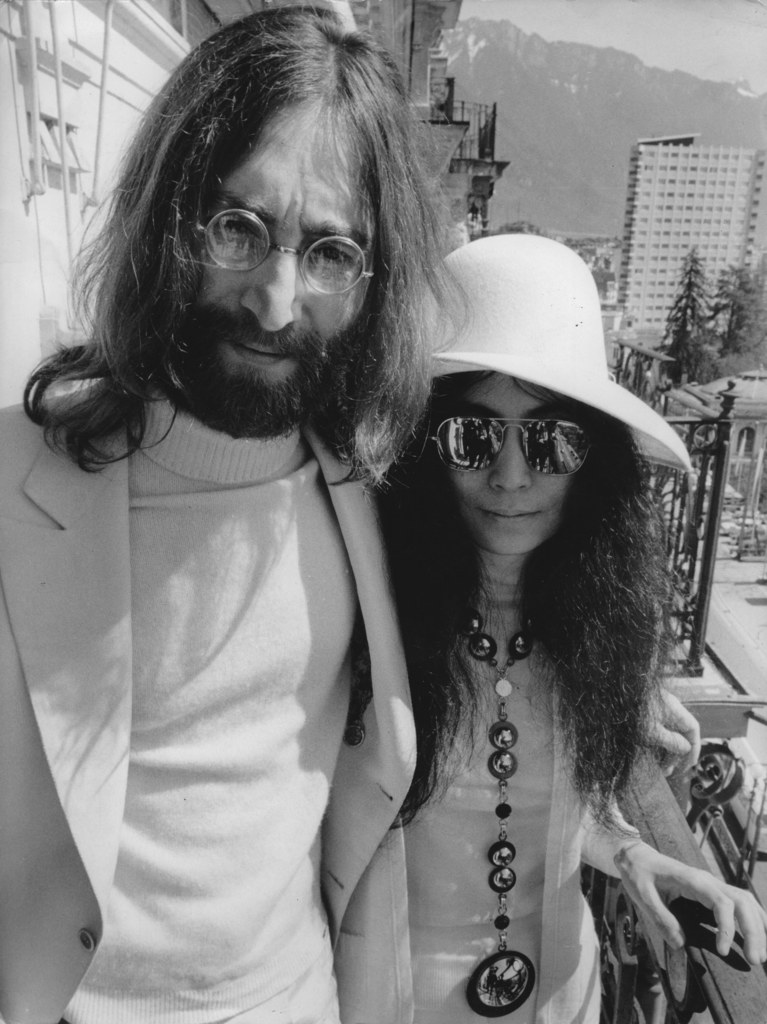 John Lennon i Yoko Ono w 1970 r.