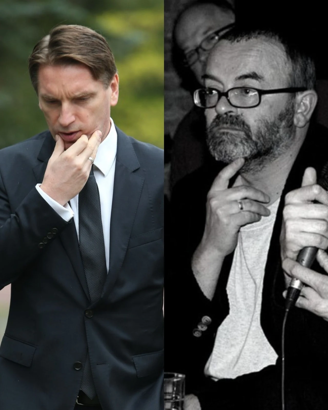 Tomasz Lis i Piotr Bratkowski