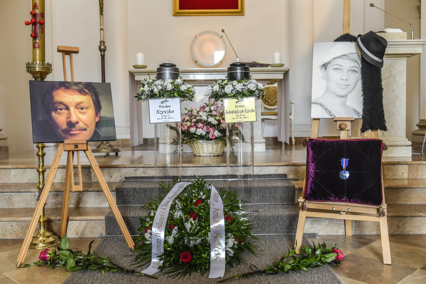 Pogrzeb Krystyny Kołodziejczyk i Wiesława Szyszko Pogrzeb Krystyny Kołodziejczyk i Wiesława Szyszko