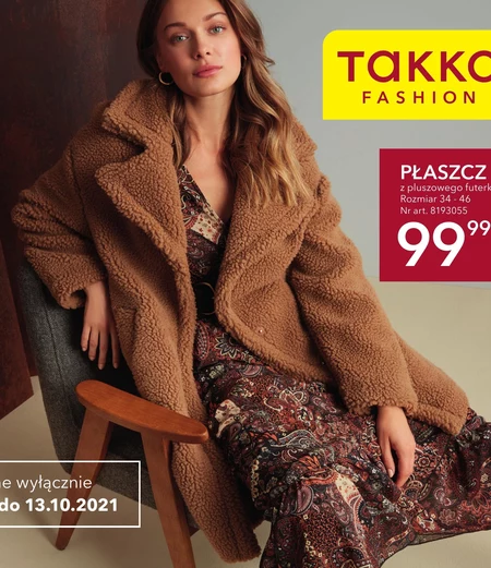 Płaszcz damski Takko Fashion