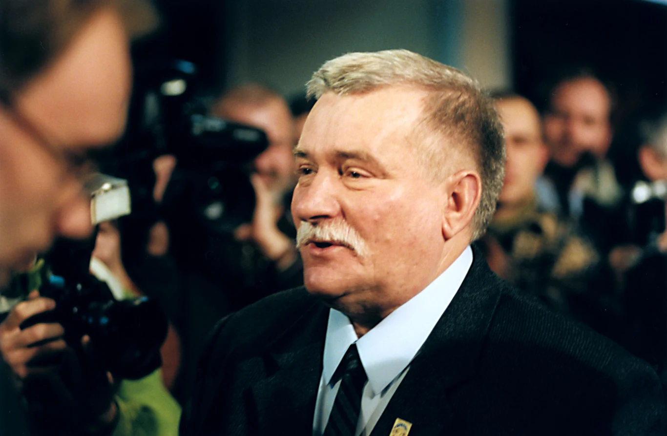 Lech Wałęsa w 1999 roku