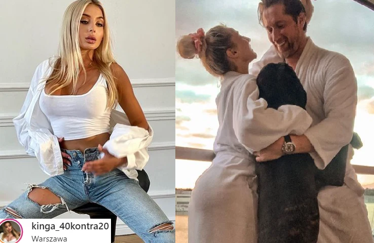 Kinga Zapadka, Robert Kochanek https://www.instagram.com/kinga_40kontra20/