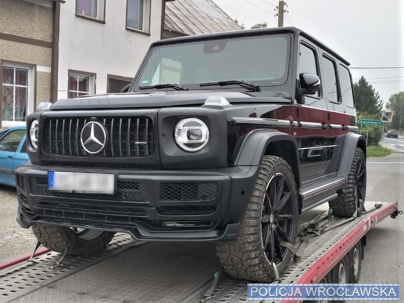 Odzyskany Mercedes-AMG G 63