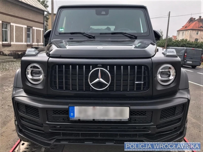 Odzyskany Mercedes-AMG G 63 Odzyskany Mercedes-AMG G 63