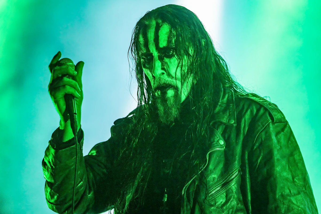 Gaahl (Gaahls Wyrd) w akcji Gaahl (Gaahls Wyrd) w akcji