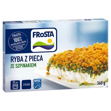 FRoSTA Ryba z pieca ze szpinakiem 360 g - 1