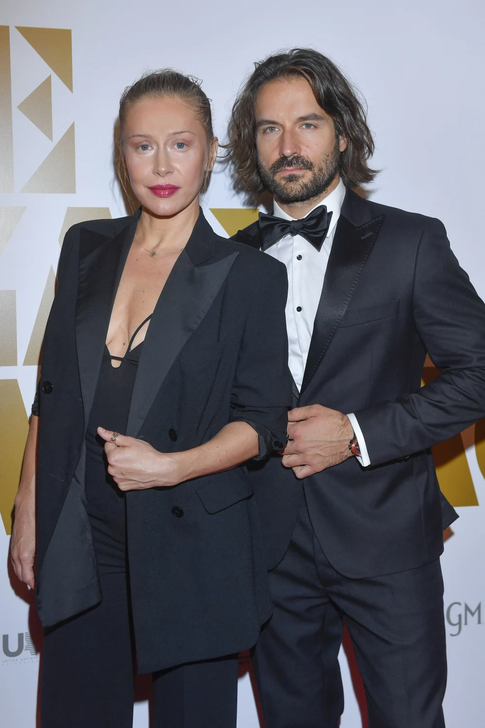 Piotr Stramowski i Katarzyna Warnke na polskiej premierze filmu "Nie czas umierać"