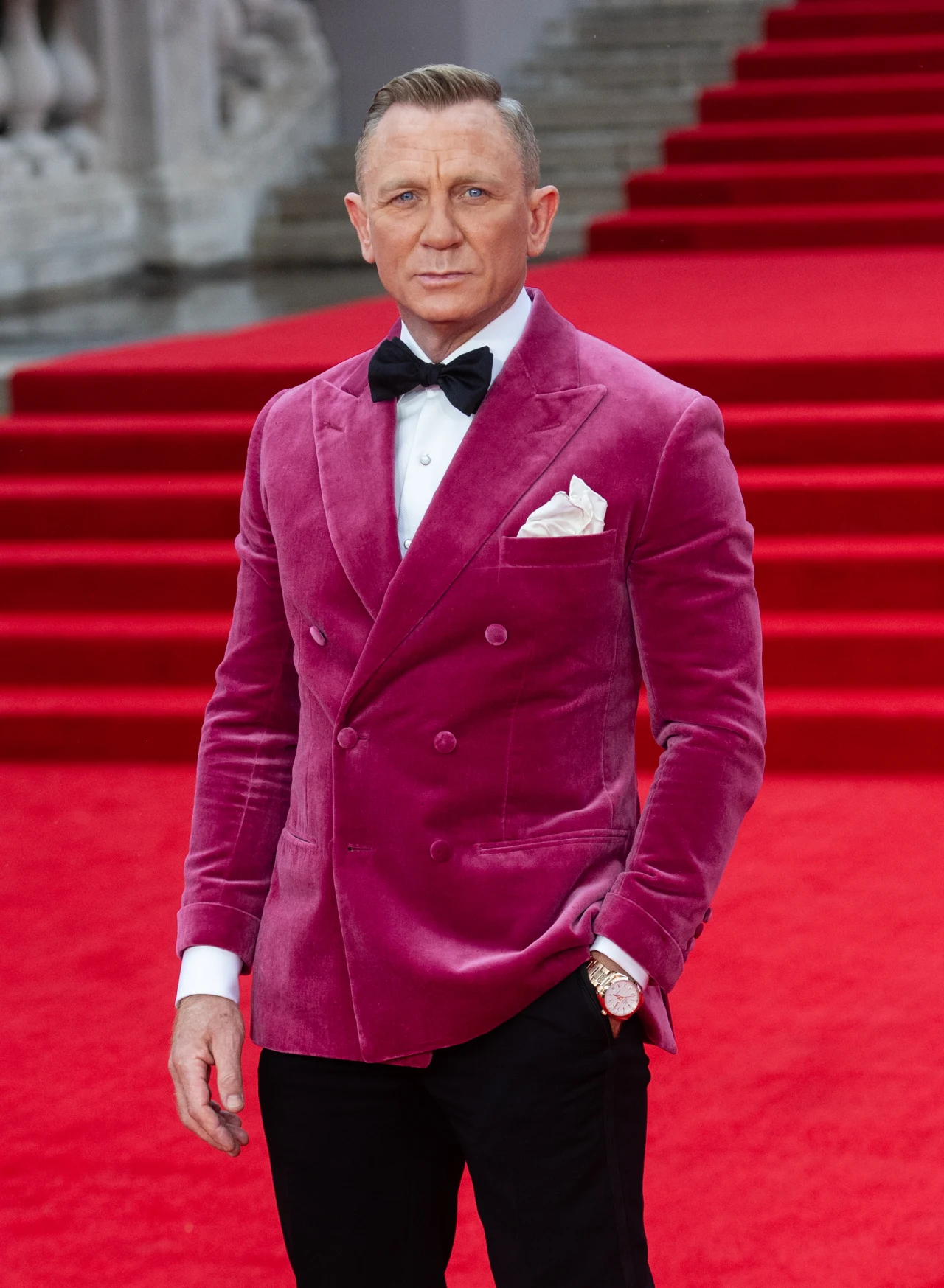 Daniel Craig na premierze najnowszego "Bonda"