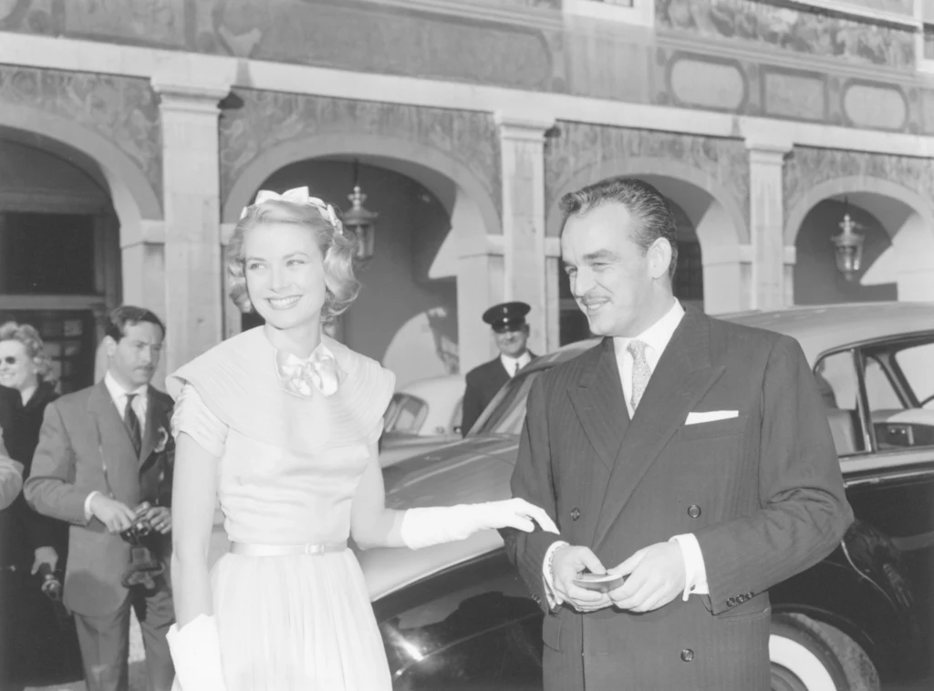 Grace Kelly i książę Monako Rainier III 