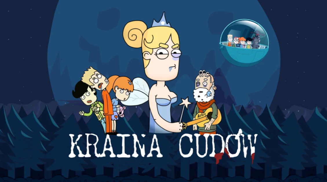 Plakat serialu "Kraina Cudów"