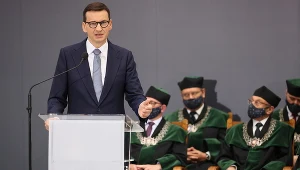 Premier Mateusz Morawiecki na Politechnice Warszawskiej