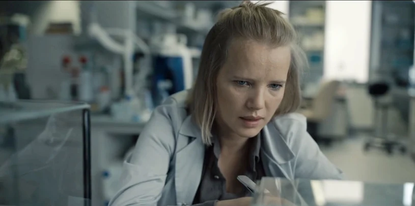 Joanna Kulig w serialu "Pajęczyna" 