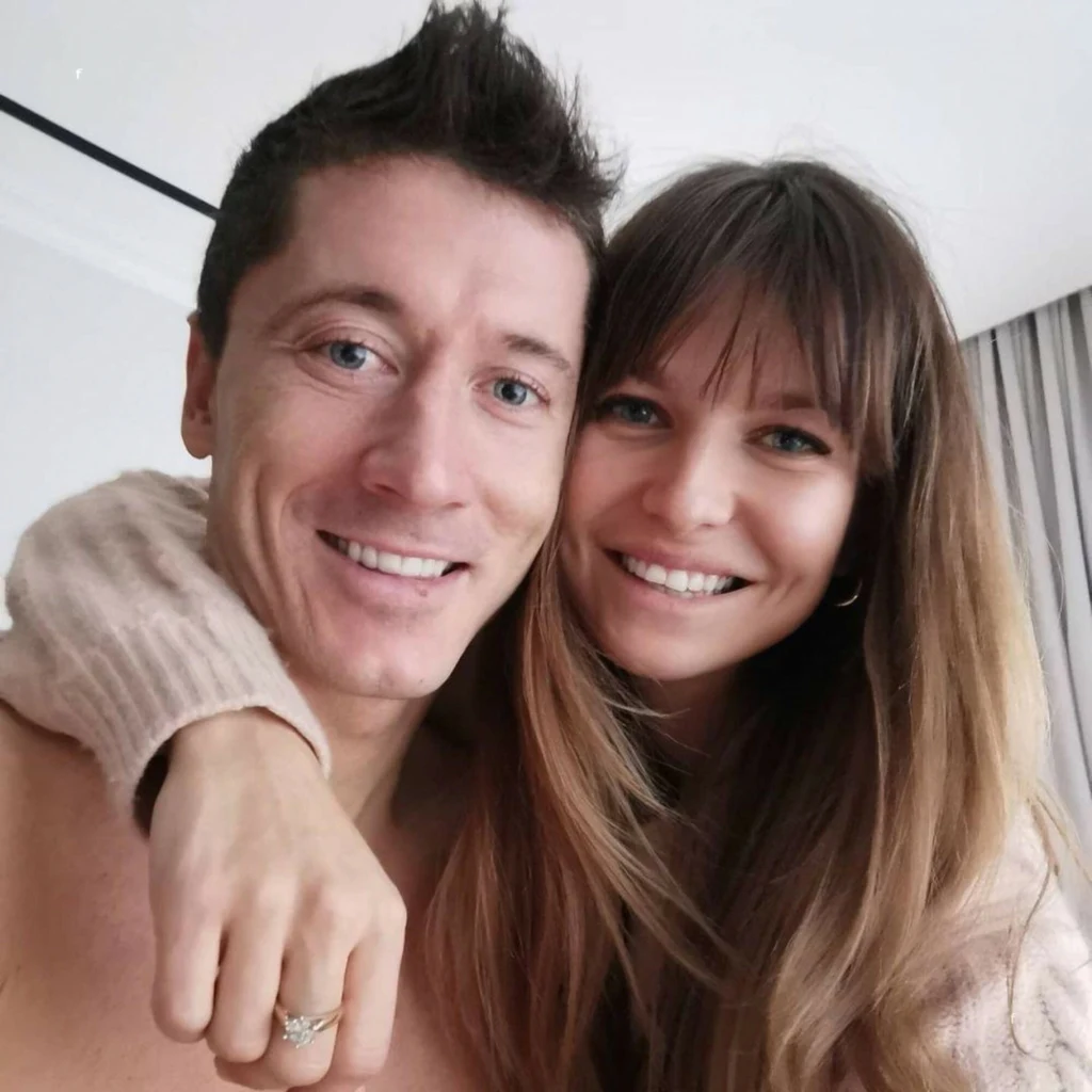 Anna Lewandowska i Robert Lewandowski Anna Lewandowska i Robert Lewandowski