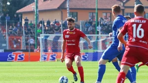 Przy piłce Marek Hanousek (Widzew)