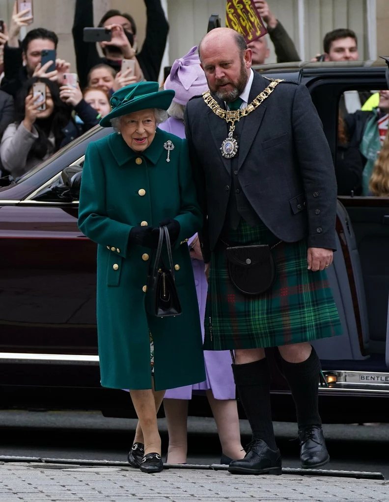 Królowa Elżbieta II uświetniła swoją obecnością otwarcie szkockiego parlamentu 