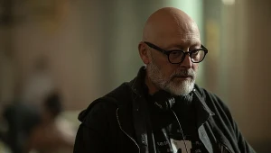 Wojciech Smarzowski na planie "Wesela"