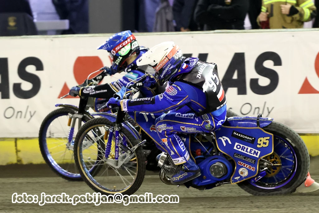 Bartosz Zmarzlik w finale GP 2021 Bartosz Zmarzlik w finale GP 2021