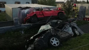 Kierowca bmw zginął na miejscu