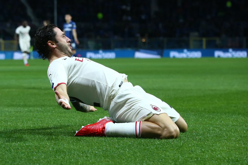 Davide Calabria dał prowadzenie AC Milan w meczu z Atalantą Bergamo