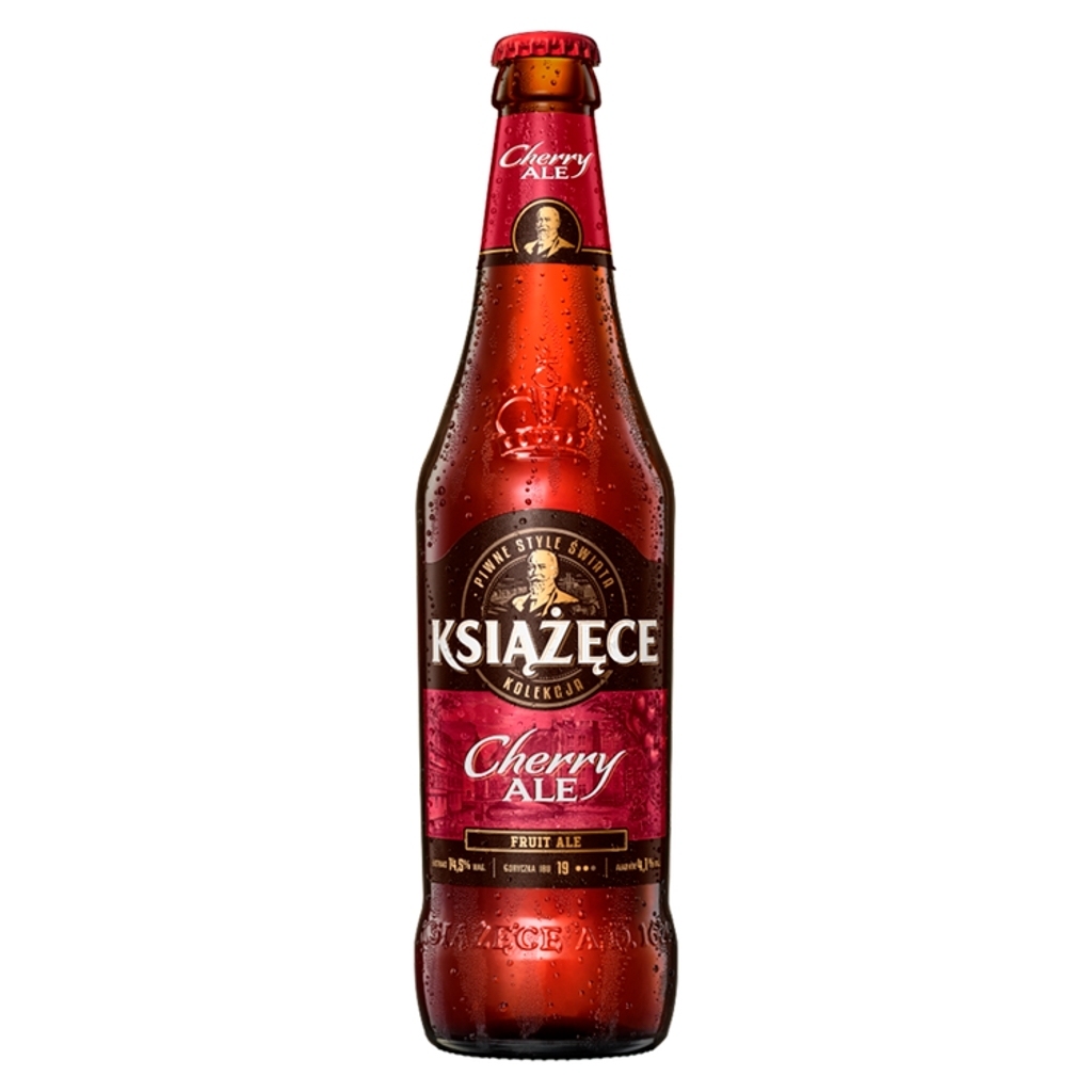 Książęce Cherry Ale Piwo 500 ml - promocja Euro Sklep - Ding.pl