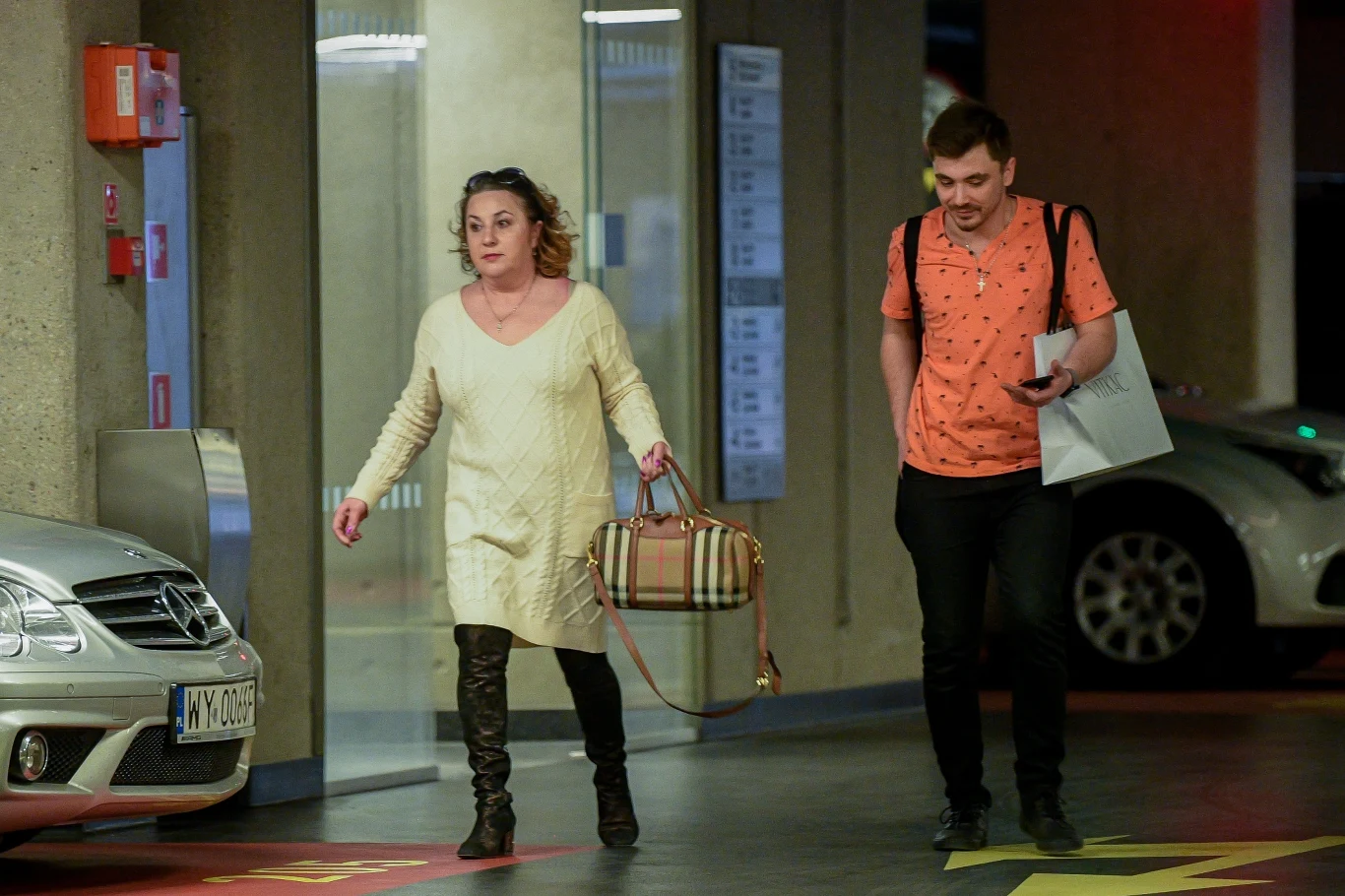 Danuta Martyniuk z synem Danuta Martyniuk z synem