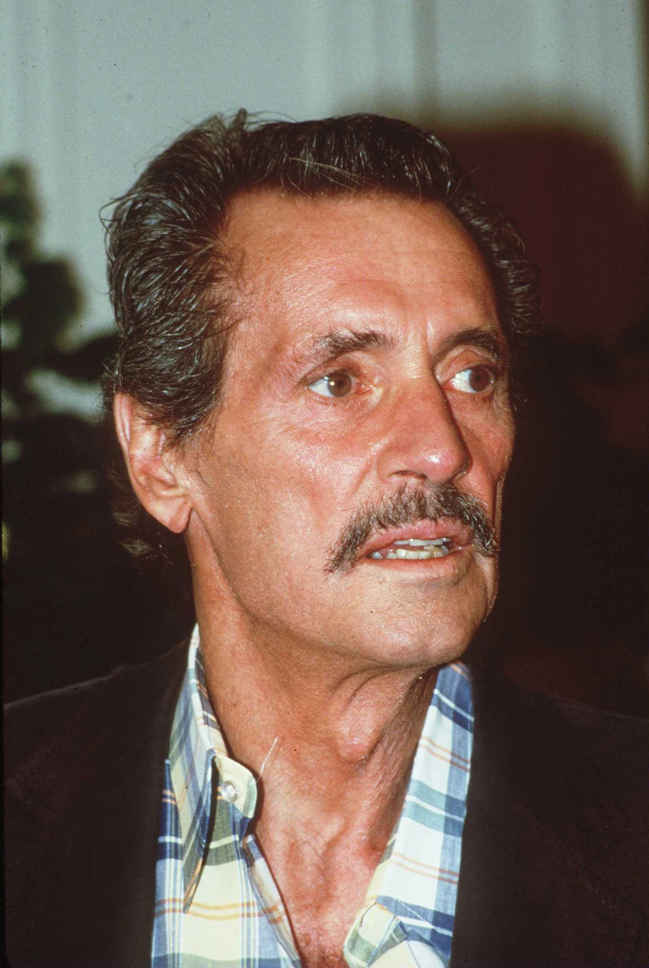 Rock Hudson na kilka miesięcy przed śmiercią 