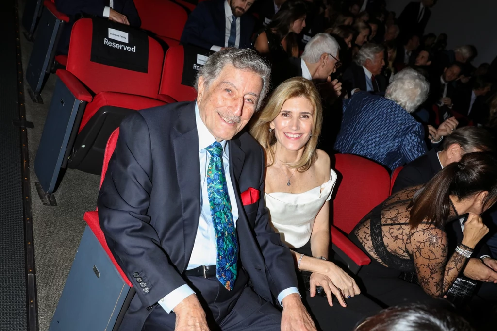 Tony Bennett i Susan Crow w 2018 roku