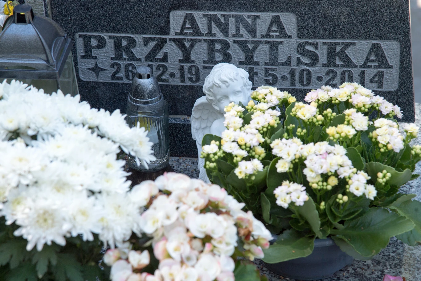 Grób Anny Przybylskiej Grób Anny Przybylskiej