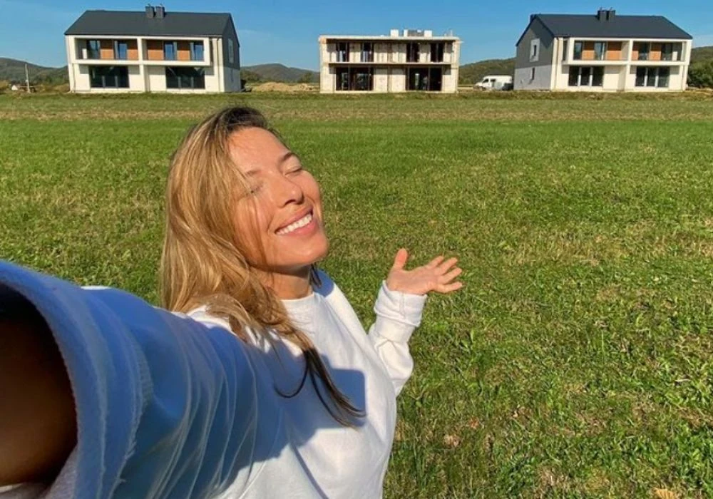 Ewa Chodakowska buduje osiedle fot. Instagram (instagram.com/chodakowskaewa)