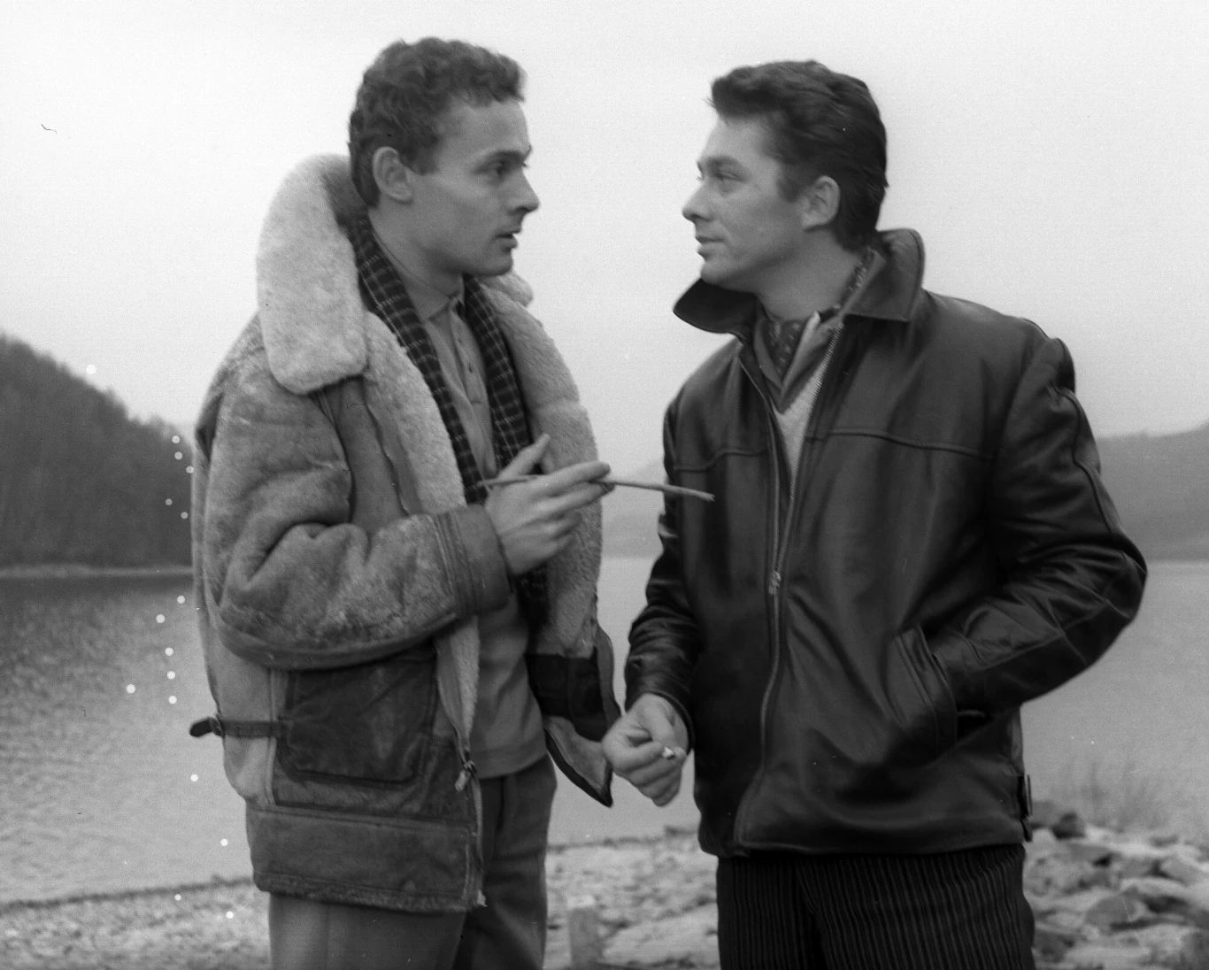 Andrzej Antkowiak z kolegą Andrzej Antkowiak z kolegą