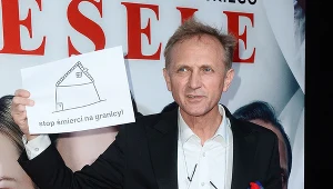 Andrzej Chyra, uroczysta premiera filmu "Wesele" Wojciecha Smarzowskiego (2021)