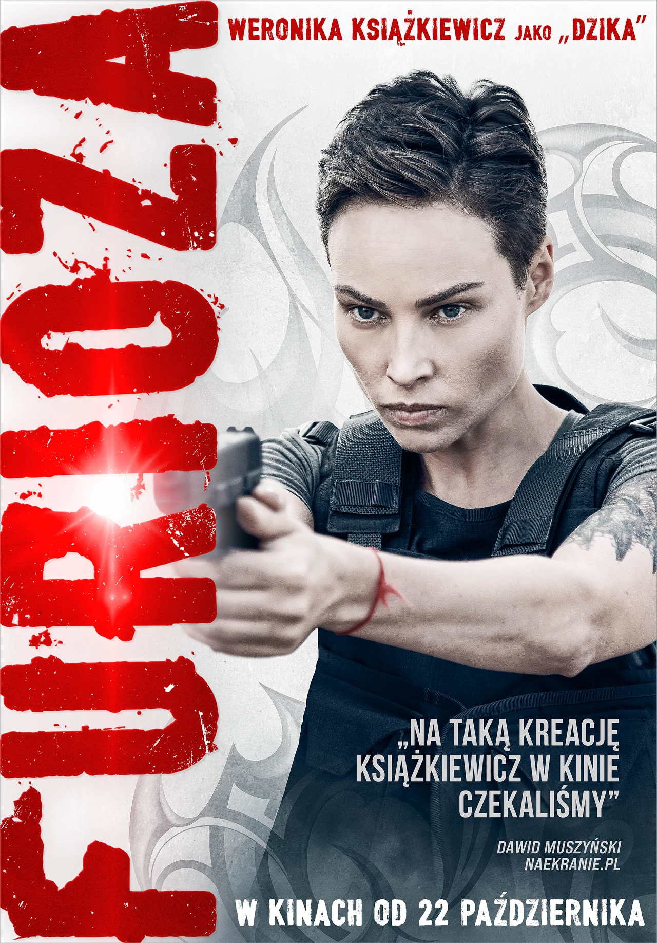 Weronika Książkiewicz jako "Dzika"