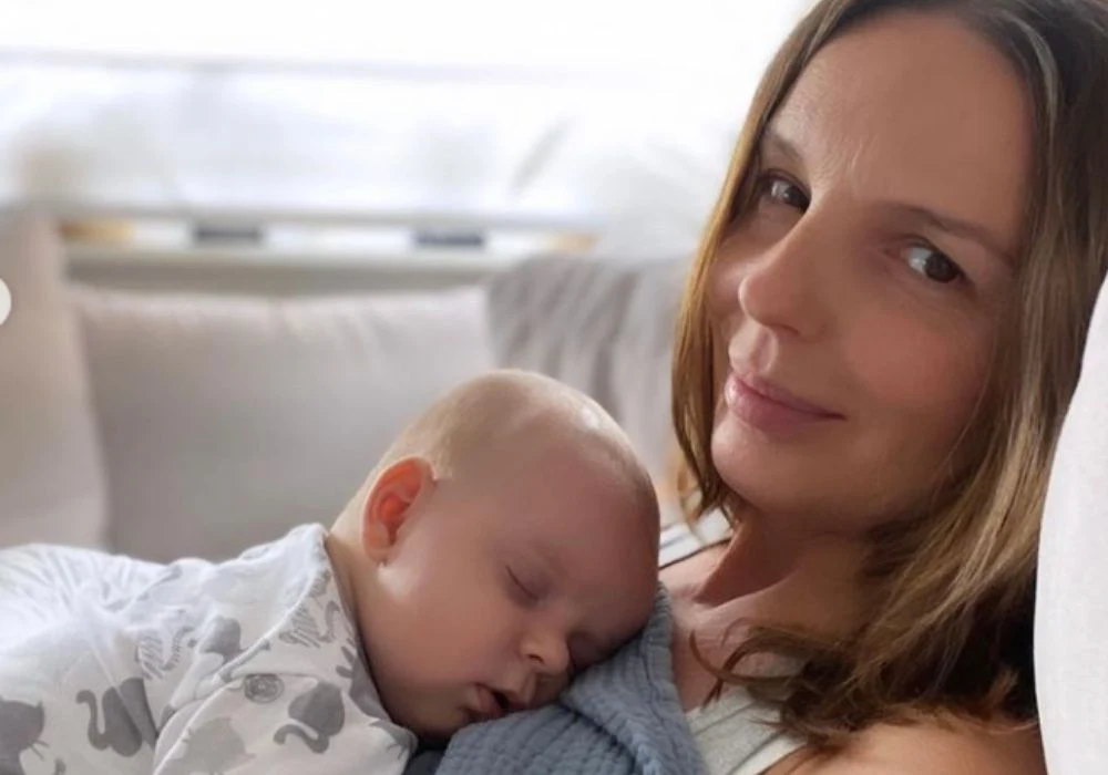Agnieszka Włodarczyk z synkiem fot. Instagram (instagram.com/agnieszkawlodarczykofficial)