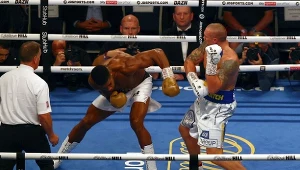 Anthony Joshua i Ołeksandr Usyk