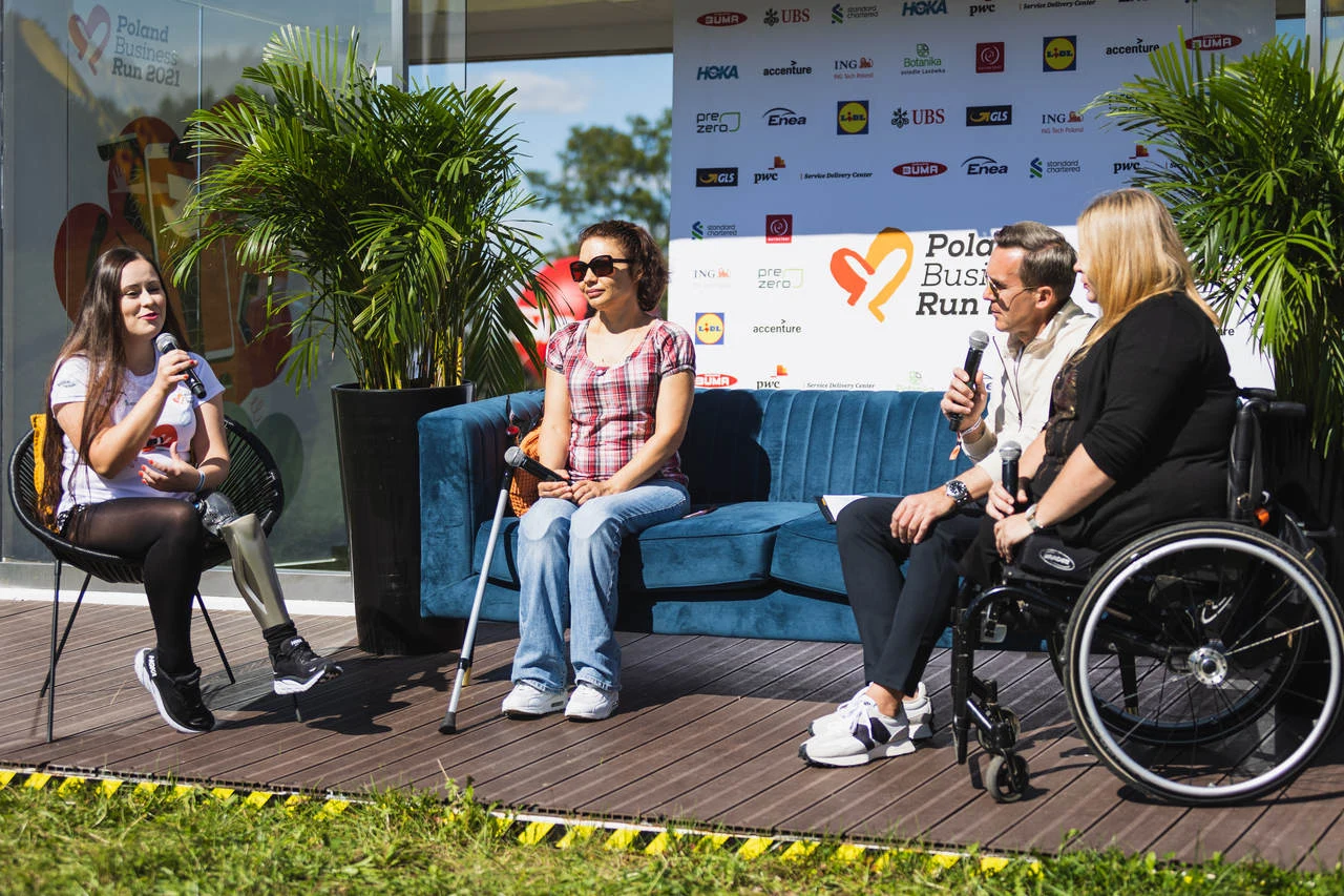 Klaudia Kaniewska (z lewej) pracuje w Poland Business Run