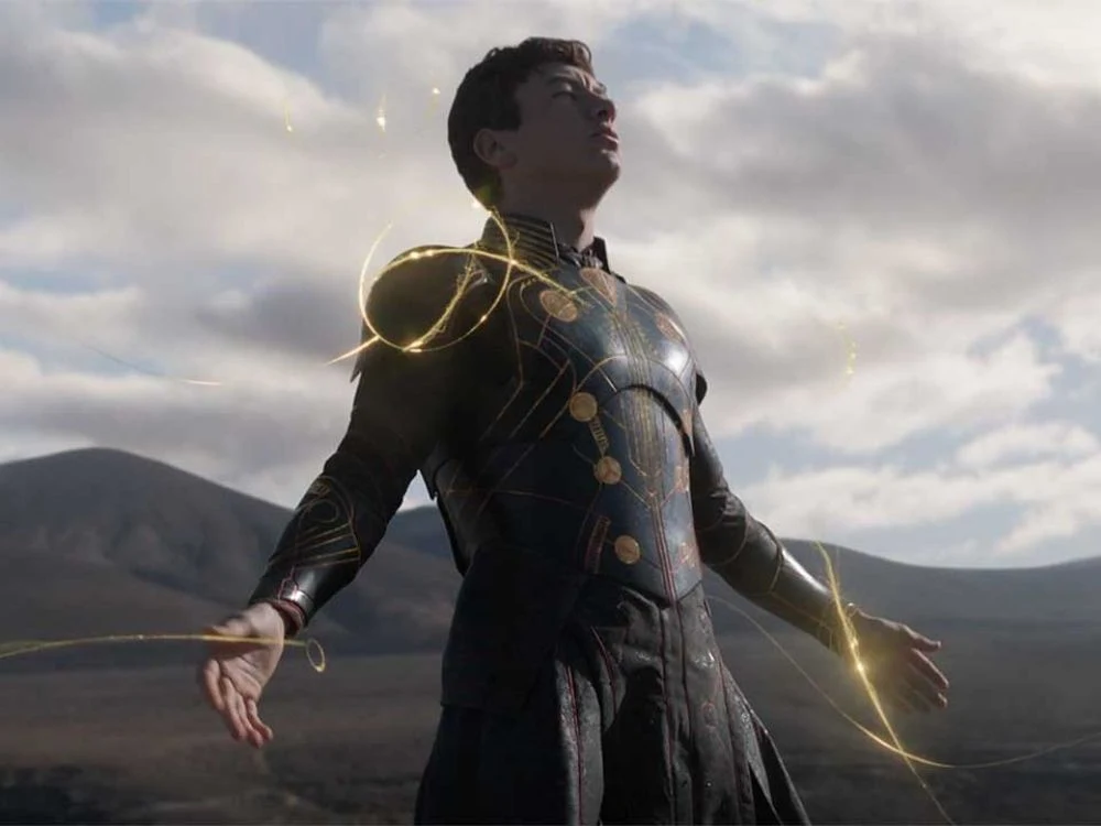 Barry Keoghan w scenie z "Eternals" Barry Keoghan w scenie z "Eternals"