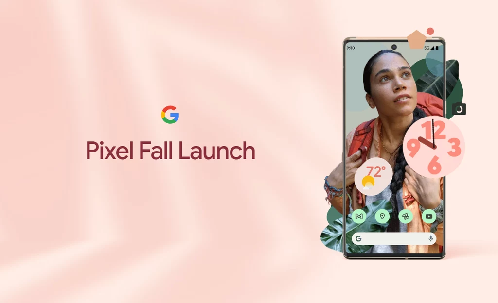 Pixel Fall Launch Fot. Google