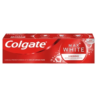 Colgate Max White Luminous Wybielająca pasta do zebów z fluorem 75 ml - 6