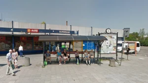 Przystanek autobusowy w Olkuszu