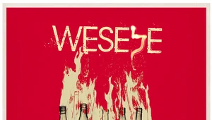 Plakat artystyczny filmu "Wesele"