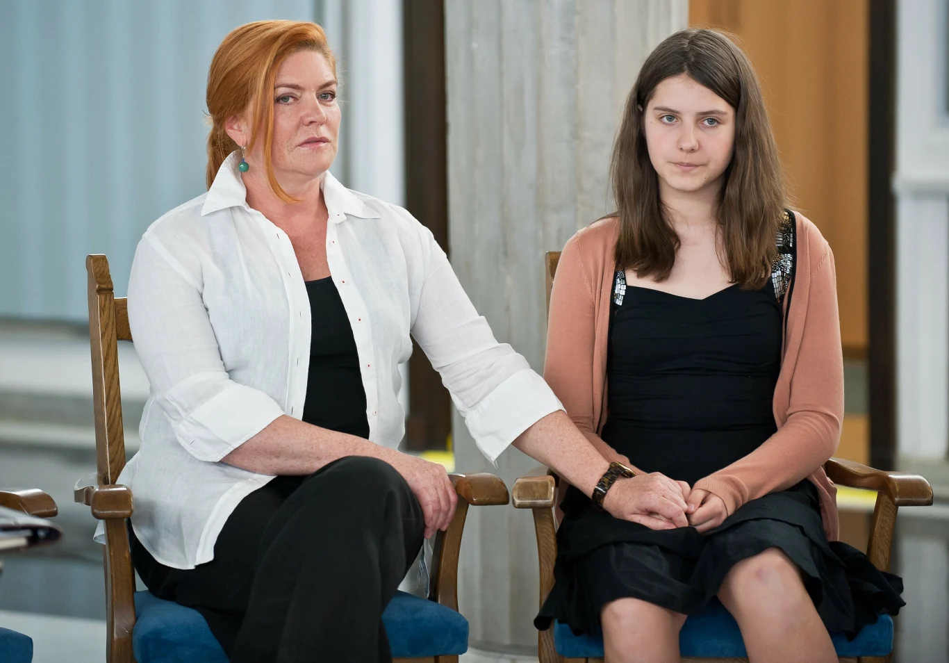 Katarzyna Dowbor z córką