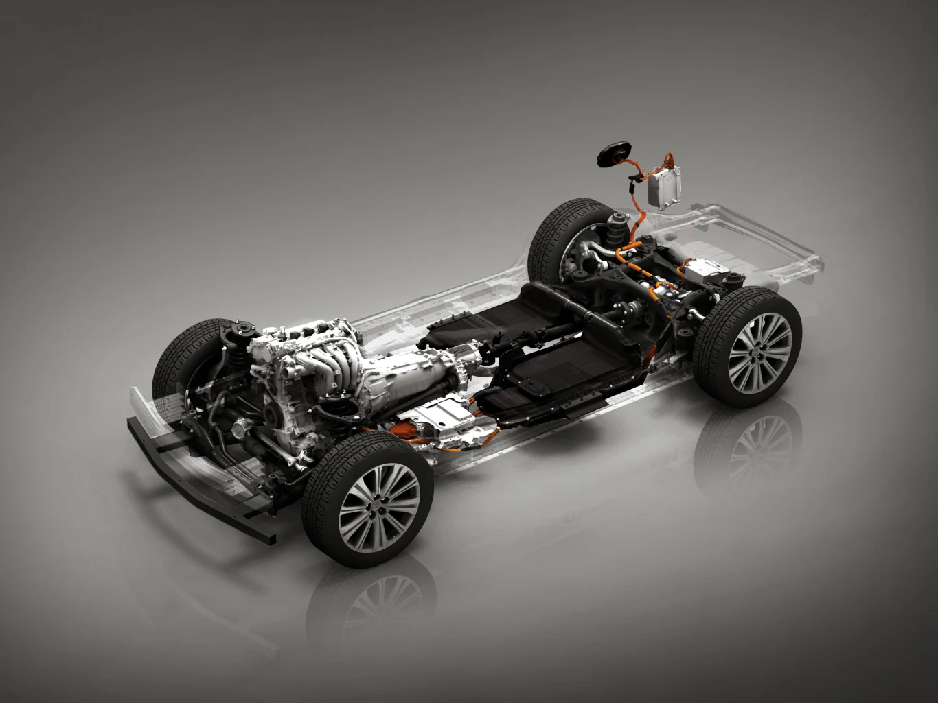 Hybryda plug-in z 6-cylindrowym silnikiem benzynowym