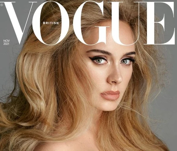 Adele na okładce Vogue'a https://www.instagram.com/adele/