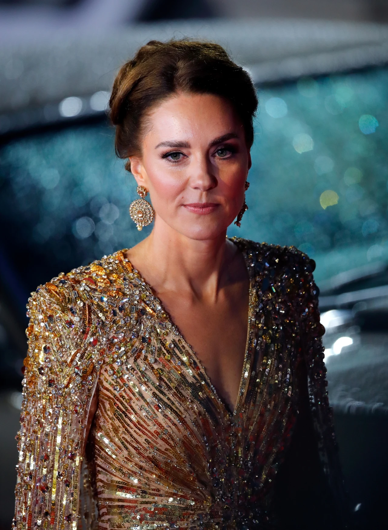 Księżna Kate na premierze nowego Bonda "Nie czas umierać" w Londynie (28.09.2021)